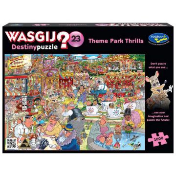 Holdson Puzzles Wasgij 23 Theme Park Thrills 1000 Piece Jigsaw Puzzle