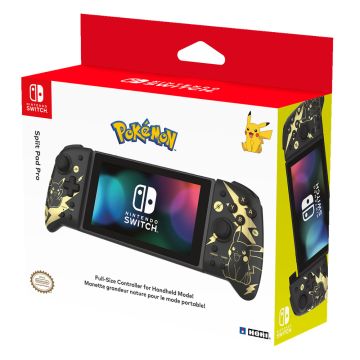 HORI Pokémon: Pikachu Black & Gold Split Pad Pro for Switch