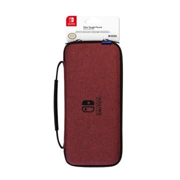Hori Slim Tough Pouch for Nintendo Switch OLED Model (Red)