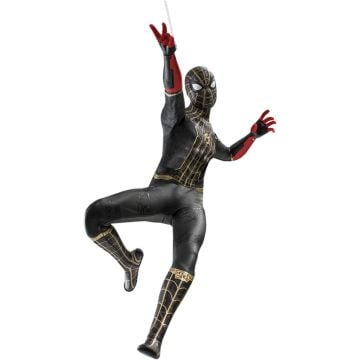 Hot Toys Marvel's Spider-Man No Way Home Spider-Man Black & Gold Suit 1:16 Scale 12