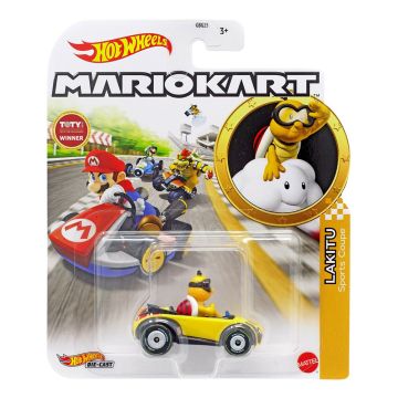 Hot Wheels Die Cast Vehicle Mario Kart Lakitu