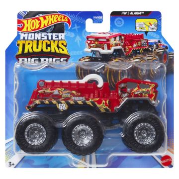 Hot Wheels Monster Trucks Big Rigs HW 5 Alarm 1:64 Diecast Vehicle (Image 1)