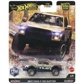 Hot Wheels Premium Car Culture HW Off Road 2017 Ford F-150 Raptor