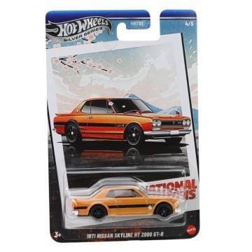 Hot Wheels Silver Series National Icons 1971 Nissan Skyline HT 2000 GT-R (Image 1)
