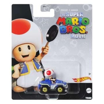 Hot Wheels The Super Mario Bros Movie Toad Diecast Vehicle