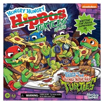 Hungry Hungry Hippos Teenage Mutant Ninja Turtles Edition Board Game