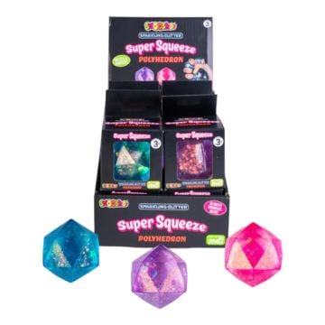 Smooshos Super Squeeze Glitter Polyhedron0