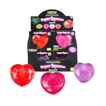 Smooshos Super Squeeze Glow in the Dark Heart0