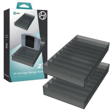 Hyperkin 10-Cartridge Storage Stand for N64 2 Pack