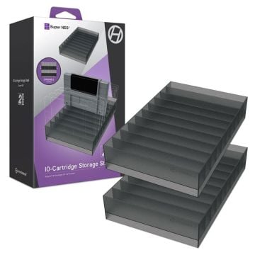 Hyperkin 10-Cartridge Storage Stand for SNES 2 Pack