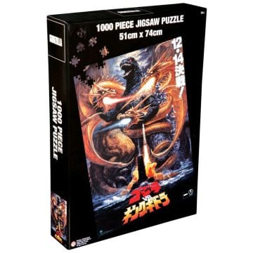 Ikon Godzilla vs King Ghidorah 1000 Piece Jigsaw Puzzle (Image 1)
