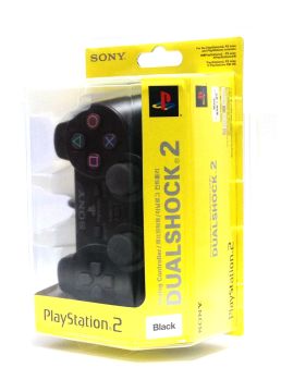 Genuine Sony PS2 DualShock 2 Controller (Black)
