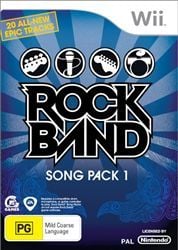 Rock Band Track Pack volume 1 (Wii) [Pre-Owned]