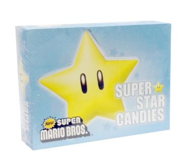 18 Pack of Super Mario Star Tin Candies
