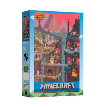 Impact Merch Minecraft World Red 1000 Piece Jigsaw Puzzle