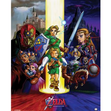 Impact Posters The Legend Of Zelda Ocarina Of Time Mini Poster