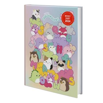 Impact Squishmallows Squishmallows 2024 A5 Planner Diary