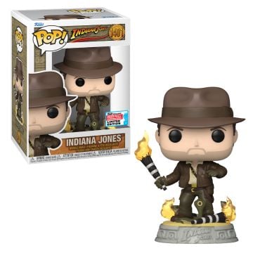 Indiana Jones Indy with Snakes 2023 Fall Convention Exclusive Funko POP! Vinyl