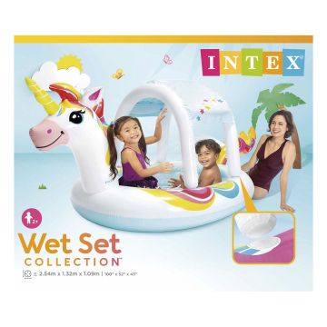Intex Wet Set Collection Unicorn Spray Pool