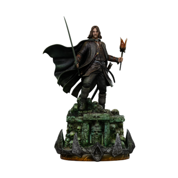 The Lord of the Rings Aragorn Unleashed 1:10 Scale Statue0