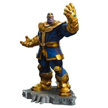 Iron Studios Marvel Comics Thanos Infinity Gauntlet 1:10 Scale Diorama Statue
