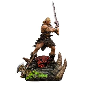 Iron Studios Masters of the Universe He-Man Unleashed Deluxe 1:10 Scale Statue