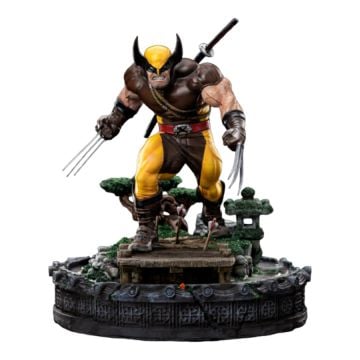 Iron Studios X-Men Wolverine Unleashed Deluxe 1:10 Scale Statue