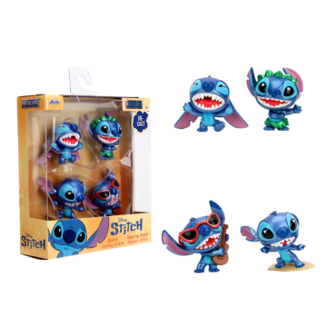 Jada Toys Lilo & Stitch Stitch 2.5'' Metalfigs 4 Pack 0