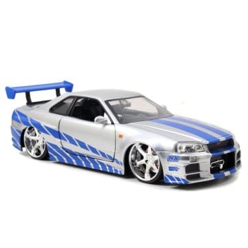 Jada Fast & Furious Brian's '02 Nissan Skyline GTR 1:24 Scale Diecast Car