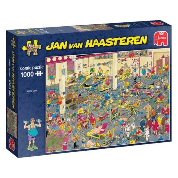 Jan Van Haasteren At The Gym 1000 Piece Jigsaw Puzzle (Image 1)