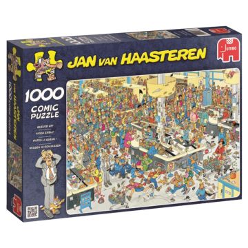 Jan Van Haasteren Queued Up 1000 Piece Jigsaw Puzzle