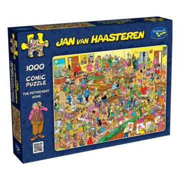 Jan Van Haasteren Retirement Home 1000 Piece Jigsaw Puzzle (Image 1)