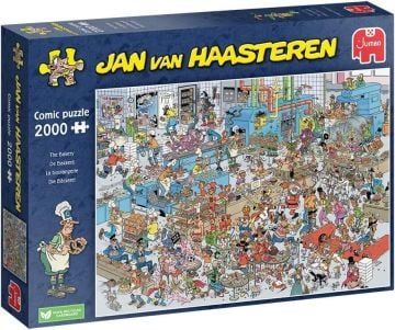Jan Van Haasteren The Bakery 2000 pc Jigsaw Puzzle (Image 1)