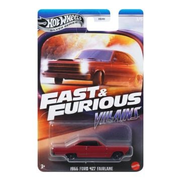 Hot Wheels Silver Series Fast & Furious Villains 1966 Ford 427 Fairlane