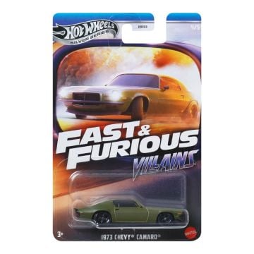 Hot Wheels Silver Series Fast & Furious Villians 1973 Chevy Camaro