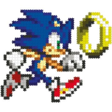 Jixelz Remix Sonic the Hedgehog Sonic & Ring Craft Kit