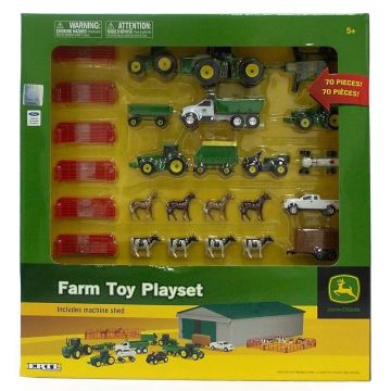 John Deere Farm Toy 70 Piece Playset
