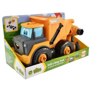 John Deere Kids Build-A-Buddy Yellow Dump Truck