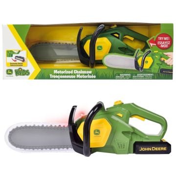 John Deere Kids Motorised Chainsaw