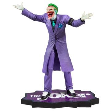 DC Direct Batman Death Of The Family Joker Purple Craze By Greg Capullo 1/10th Scale Statue