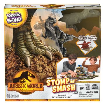 Jurassic World Dominion Stomp N` Smash Board Game
