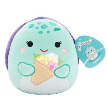 Squishmallows Mothers Day Kamya the Leatherback Turtle with Bouquet 7.5" Plush