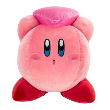 Club Mocchi Mocchi Kirby & Friend Kirby With Heart 15" Mega Plush