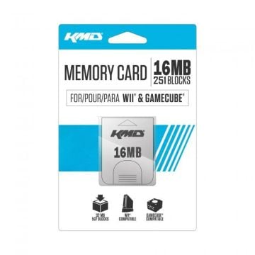 KMD 16mb Memory Card for Gamecube & Wii