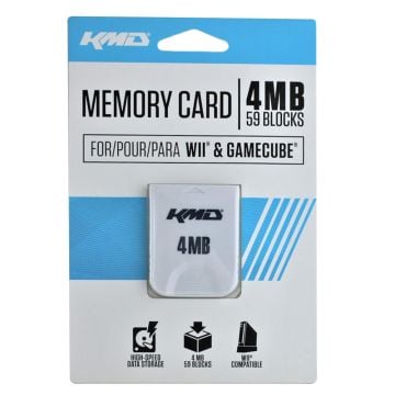 KMD 4MB Memory Card for Gamecube & Wii