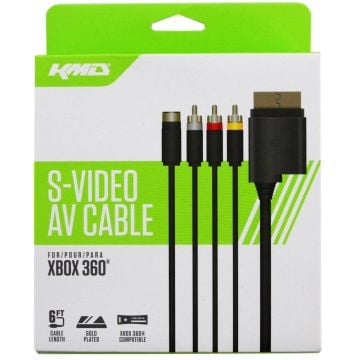 KMD Xbox 360 S Video AV Cable