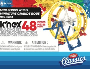 Knex Mini Ferris Wheel Building Set