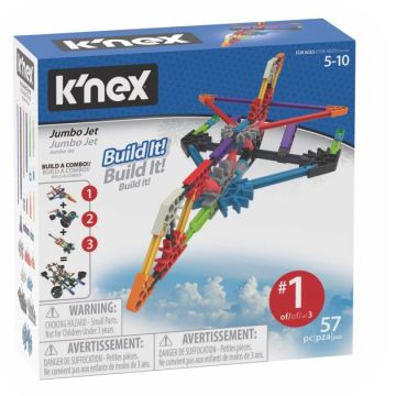 Knex Imagine Jumbo Jet Building Set