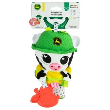 Lamaze Clip & Go John Deere Bella the Cow Plush