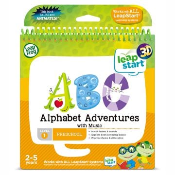 LeapFrog Leap Start Alphabet Adventures with Music Story Book